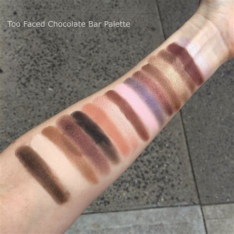 Review And Comparisons: Too Faced Semi-Sweet Chocolate Bar Palette vs The Chocolate Bar Palette ...