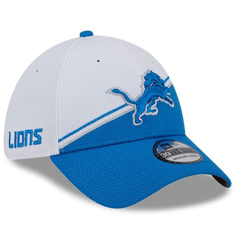 Detroit Lions New Era 2023 NFL Sideline 39THIRTY Hat | SportBuff