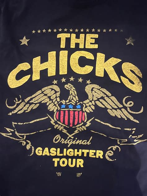 The Dixie Chicks the Chicks Gaslighter Tour Concert Merch T - Etsy