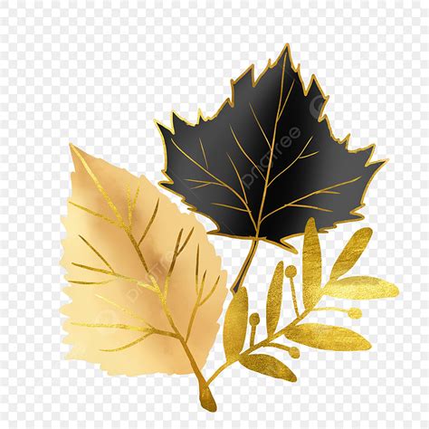 Leaf Leaves Hd Transparent, Black Gold Leaves Leaf, Black Gold, Plant ...