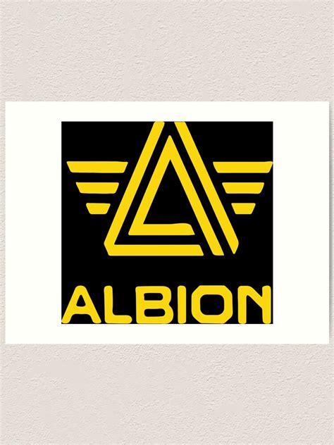 "Albion Flag Logo" Art Print by dyoung1108 | Redbubble