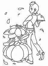 Cilan Pokemon Images To Color  Free Printable Coloring Pages sketch template
