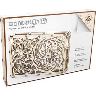 wooden city Wooden City 3D Puzzle Building Kinetic Picture Model WR308