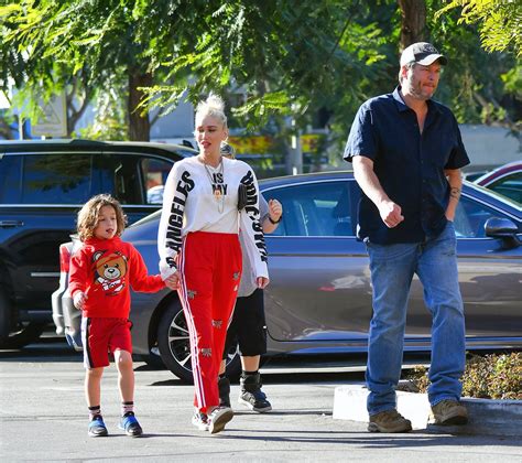 Family Time! Gwen Stefani and Blake Shelton Spotted Grocery Shopping With Her Kids - In Touch Weekly