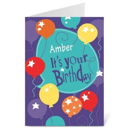 Celebrating You Personalized Birthday Card | Personalized birthday cards, Personalized card ...