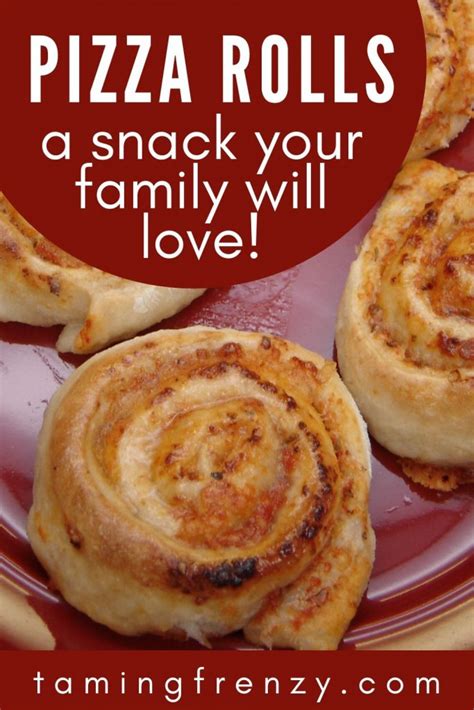 Homemade Pizza Rolls: A Snack Everyone Will Love! - Taming Frenzy