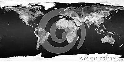 The World Map - BW Stock Photo - Image: 40499996