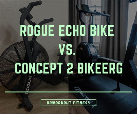 Rogue Echo Bike vs Concept 2 BikeErg: The differences that matter | Dr Workout