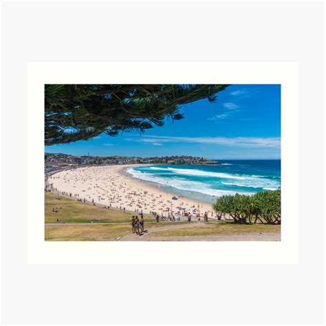 "Bondi Beach" Art Print by DavidMay | Redbubble