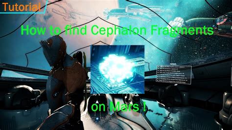 [Warframe] How to find Cephalon Fragments on Mars ! - YouTube