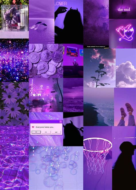 Top 75+ purple collage wallpaper latest - in.cdgdbentre