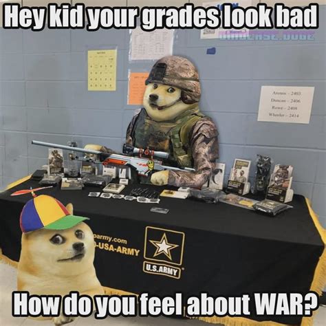 Le army recruiter has arrived | /r/dogelore | Ironic Doge Memes | Know ...