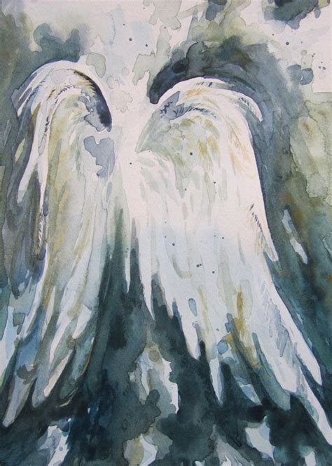 Watercolor Angel at PaintingValley.com | Explore collection of ...