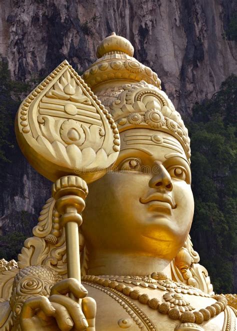 Murugan Statue At The Batu Caves, Kuala Lumpur Stock Photography ...