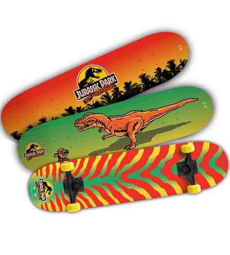 Jurassic Park Skate Decks – Limited Run Games