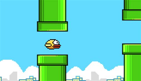 Download A Screenshot Of The Game Flappy Bird | Wallpapers.com