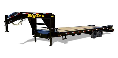 Big Tex utility 14GN25+5 Mega Ramps 15,900 GVW Gooseneck Trailer with Mega | Bulldog Trailers