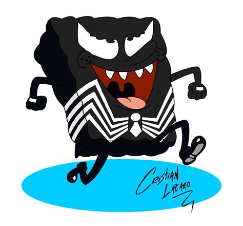 Venom SpongeBob by Crishark on DeviantArt