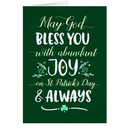 May God Bless You with Joy on St. Patrick's Day