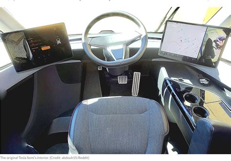 Tesla Semi interior | Tesla Motors Club