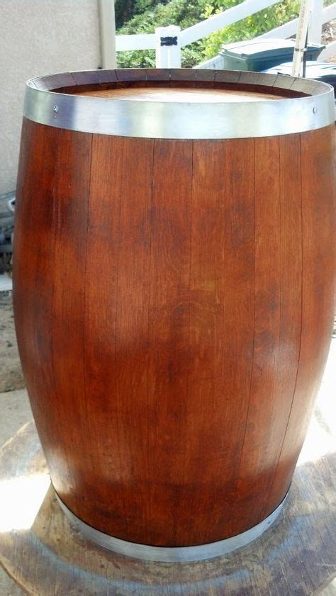 How To Make A Decorative Wine Barrel | Wine barrel furniture, Wine barrel art, Wine barrel