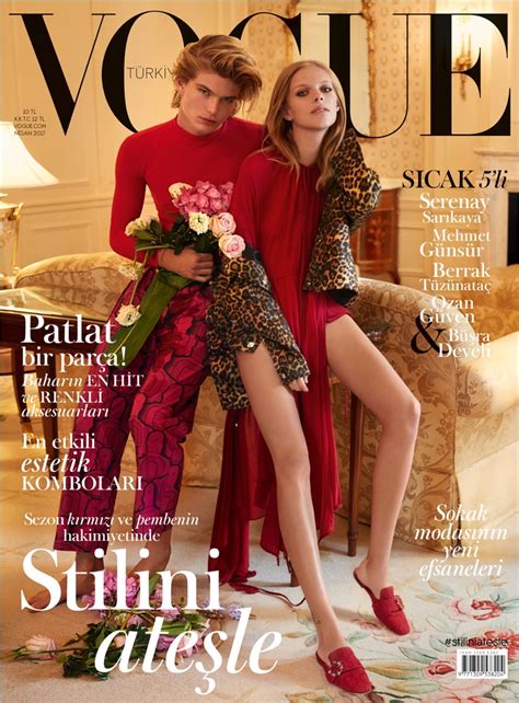 Jordan Barrett & Lexi Boling Couple Up for Vogue Turkey Cover Story ...