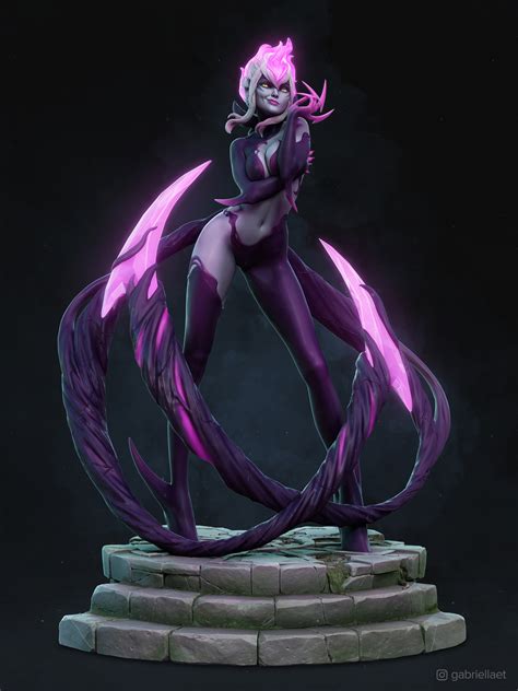 Evelynn - League of Legends Collectible Fan Art - ZBrushCentral