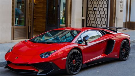 Papeis de parede 2560x1440 Lamborghini Aventador LP700-4 Vermelho ...