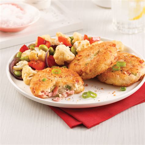 Ham and Potato Croquettes - 5 ingredients 15 minutes