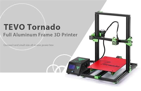 TEVO Tornado Review: Full Aluminum Frame Printer with a Large Build Volume