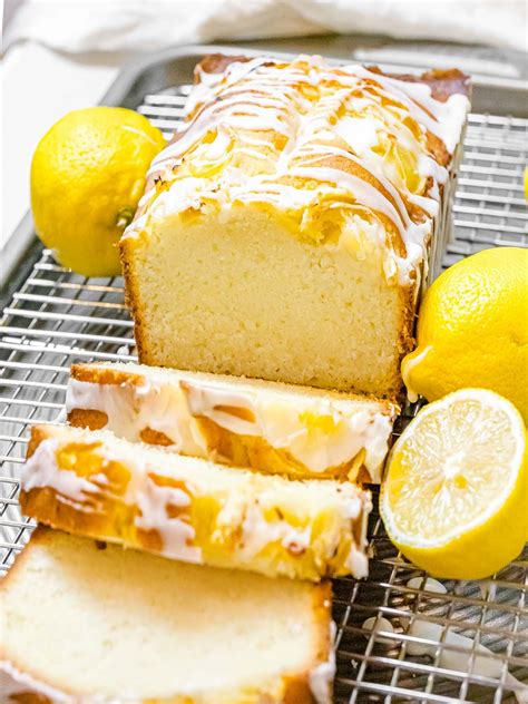 Easy Lemon Pound Cake with Glaze | Recipe | Lemon pound cake recipe ...