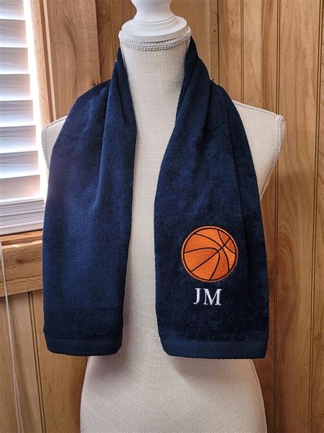 Personalized Basketball Towel Sport Towel Monogrammed Towel - Etsy