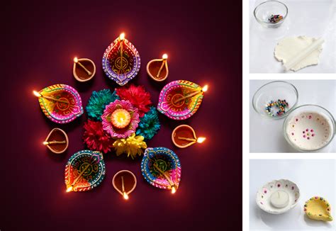 Make Your Own Diya for Diwali | Diwali diya decoration, Diya decoration ideas, Crafts