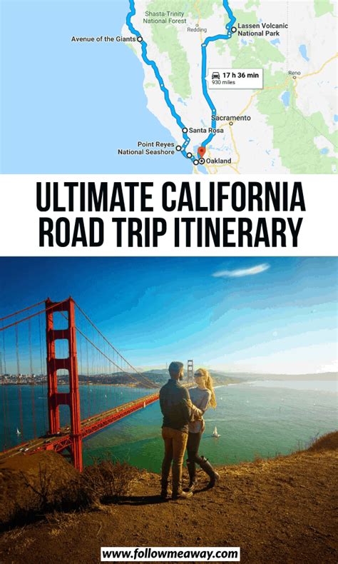 The Perfect Northern California Road Trip Itinerary - Follow Me Away