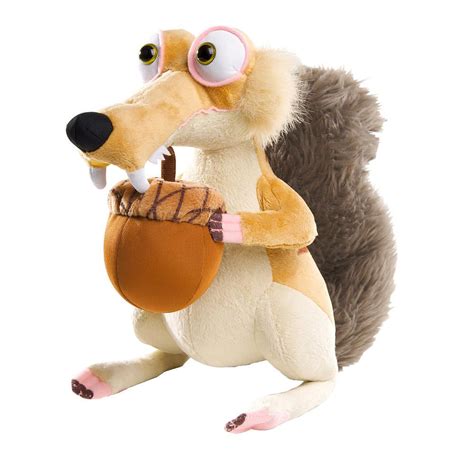 Oscar: Ice Age Continental Drift Plush Doll - Shivering Scrat - Just ...