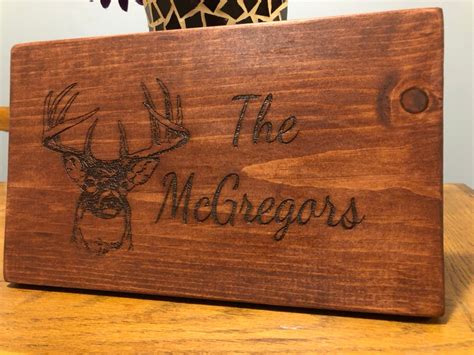 PERSONALIZED Laser Engraved WOOD SIGN Customized Wooden Sign - Etsy