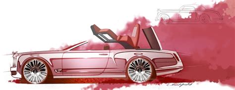 Bentley Shows Off Mulsanne Convertible Concept Renderings - autoevolution