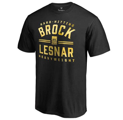 Brock Lesnar UFC 200 Hard Hitting Shirt | FighterXFashion.com