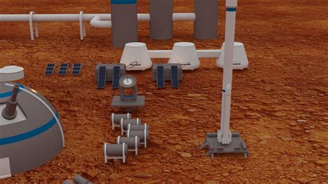 MARS COLONY 3D Model $28 - .fbx .jpg .max - Free3D