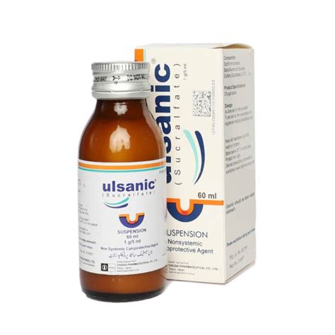 Ulsanic Suspension 60Ml - medimart.pk