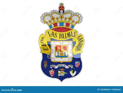 UD Las Palmas Logo editorial photo. Illustration of illustrator - 152404636