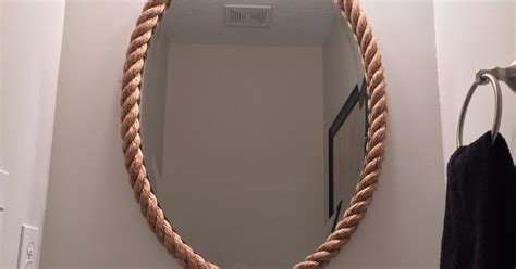 Rope Mirror Frame | Hometalk