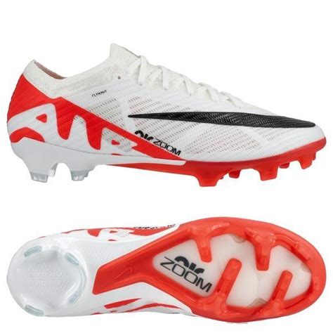 Nike Air Zoom Mercurial Vapor 15 Elite FG Ready - Bright Crimson/White ...