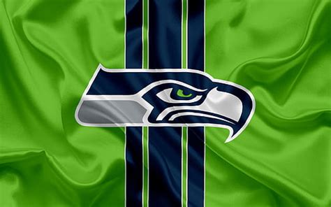 free download | Seattle Seahawk, Sports, Logo, Blue Background, seattle ...