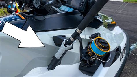 HOW TO: Install Front Mount Rod Holders On a Sea-Doo Fish Pro (Step By ...