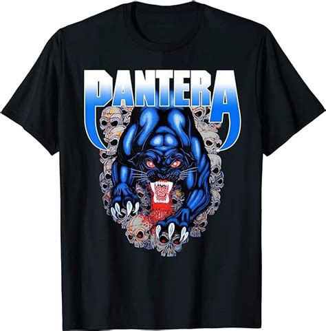 Pantera Official Black Panther T-Shirt: Amazon.co.uk: Clothing