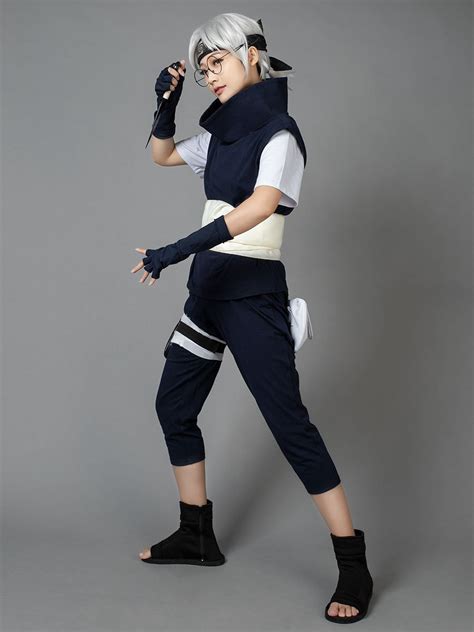 Naruto Kabuto Yakushi Cosplay Costumes cp02178 - Cosplay Shop