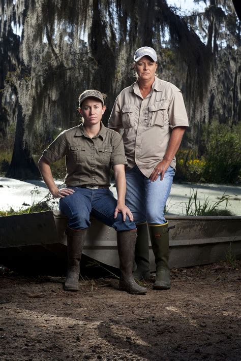 Kristi Broussard and Liz Cavalier of Swamp People | Swamp people, Swamp ...