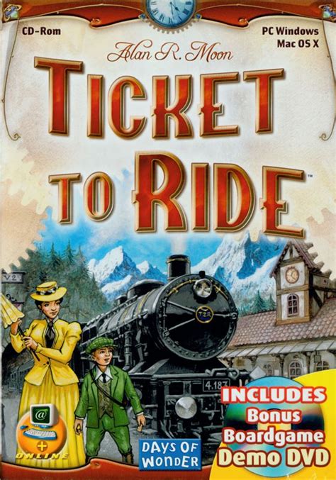 Ticket to Ride (2006) Windows box cover art - MobyGames