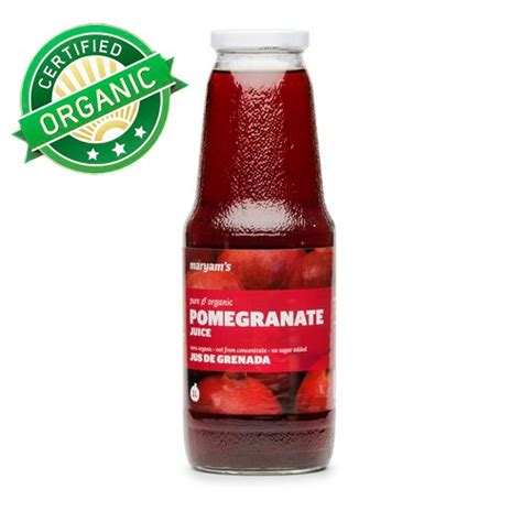 Organic Pomegranate Juice, Not From Concentrate آب انار (1L) - Maryam - DIZIN Online Store